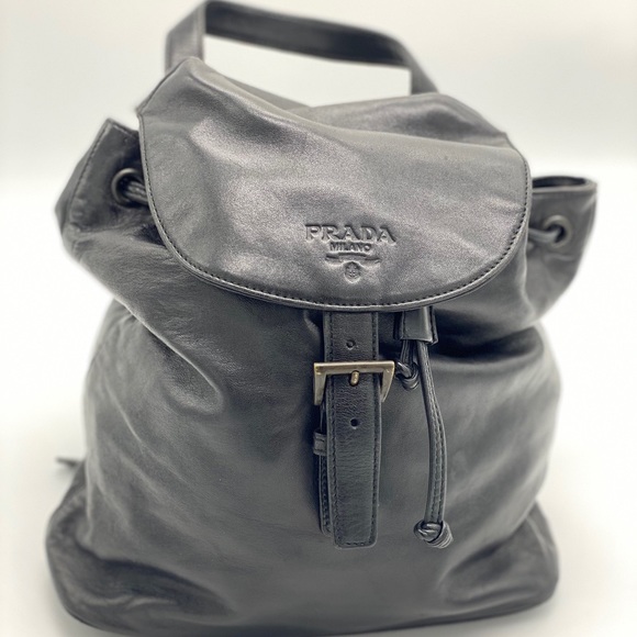 Prada Handbags - Prada Back Pack Lambskin